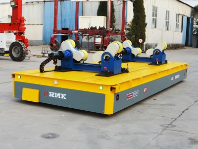 Keranjang transfer omnidirectional tugas berat dengan desain rol