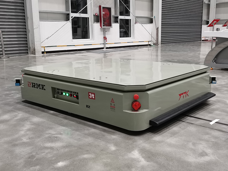 3 ton Transfer Listrik Mandiri Troli Navigasi Magnetik AGV