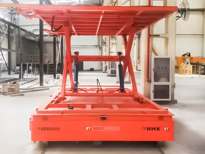 Troli transfer kereta api industri baja