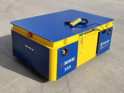 Industri 5 ton kereta transfer lacak baterai