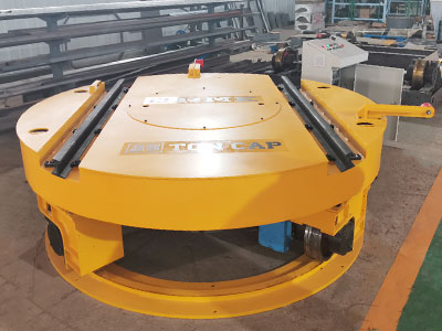 Mobil transfer turntable transfer kereta api