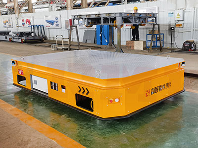 Keranjang transfer multidirectional bertenaga baterai