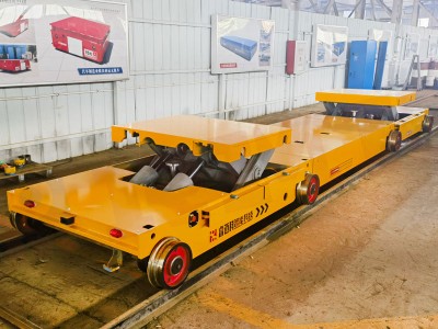 35 ton mengangkat troli transfer rel otomatis