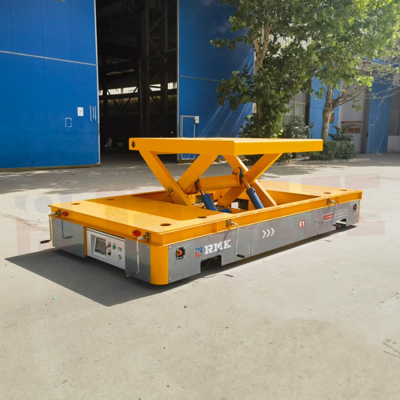 5 ton gunting transfer roda pengangkat gunting
