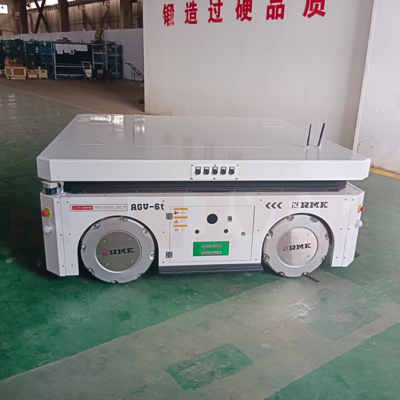 5T Majelis Manufaktur Industri Mecanum Wheel Transfer Cart