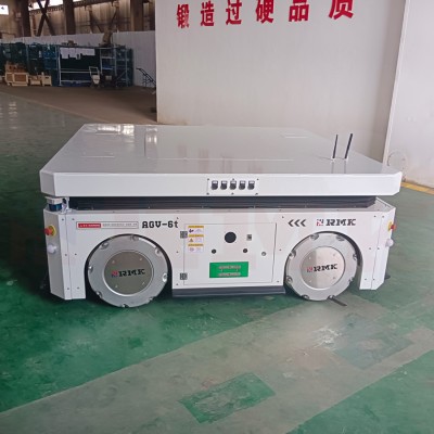 5T Majelis Manufaktur Industri Mecanum Wheel Transfer Cart