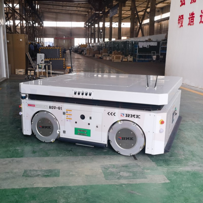 5t Mecanum Wheel Laser Navigasi AGV Pallet Mover