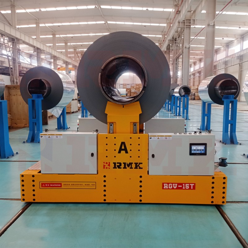 15 ton Battery powered steel coil kereta transfer