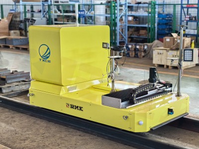Kereta Shunting Hook Hook Removal Robot-Automated Rail Transfer Cart