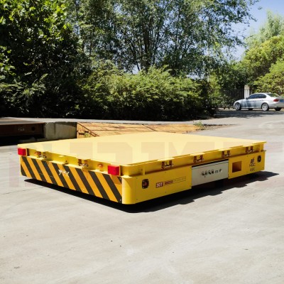 30 Tons Omnidirectional Mobile Steering Wheel Kereta Transfer Listrik
