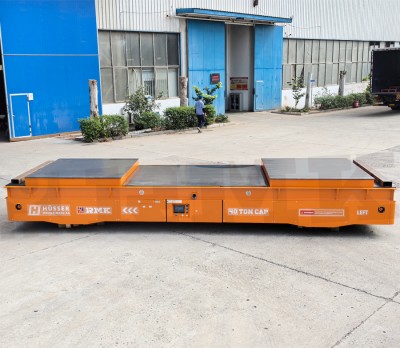 Kereta Transportasi Omni-directional Heavy Duty 40 Ton