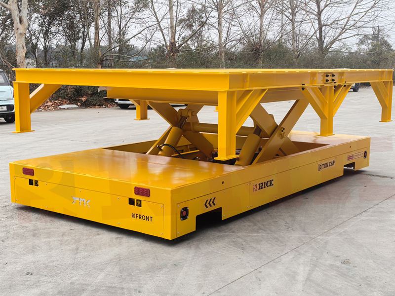10 ton truk transfer tanpa jalur dengan lifting 800mm