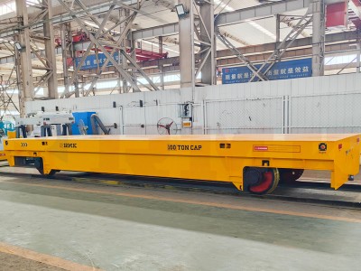 100 Ton Trolley Transportasi Kereta Api Industri