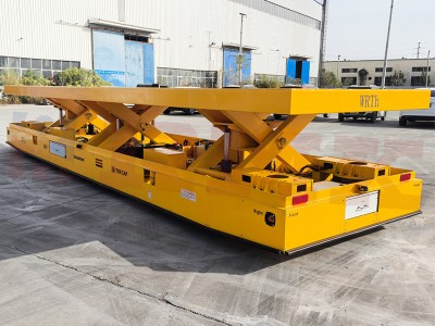 16 Tons Three-Scissor Synchronous Lifting Omniwheel Kereta Transfer